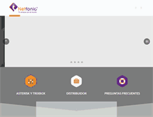 Tablet Screenshot of netfonic.com